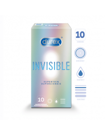 Prezervatyvai Durex Invisible 10vnt dėžutė