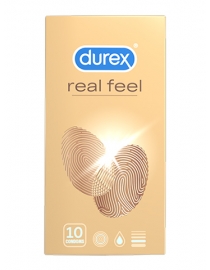 Prezervatyvai Durex Real Feel 10 vnt. dėžutė