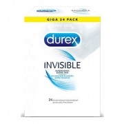 Durex Invisible 24 vnt. dėžutė
