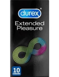 Prezervatyvai Durex Extended Pleasure 10 vnt. dėžutė