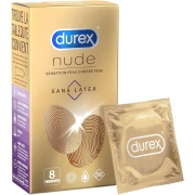 Durex Nude - Real Feel 8 vnt. dėžutė 