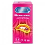 Durex PleasureMax 12 vnt. dėžutė