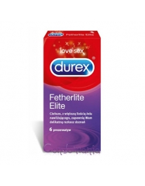 Prezervatyvai Durex Elite 6 vnt. dėžutė