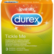 Durex Tickle Me 3 vnt. dėžutė