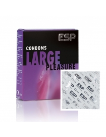 Prezervatyvai ESP Large Pleasure