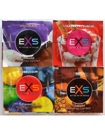 Prezervatyvai EXS Mixed Flavours