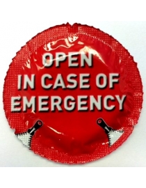 Prezervatyvai EXS Open in case of Emergency