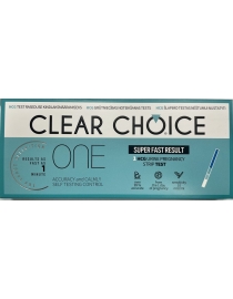 Nėštumo testai Clear Choise ONE 1vnt.