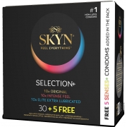 SKYN Selection+ 30 + 5 dėžutė