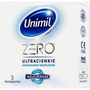LifeStyles-Unimil Zero 3vnt. dėžutė