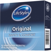 LifeStyles Original 3vnt. dėžutė
