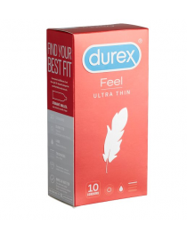 Prezervatyvai Durex Feel Ultra Thin 10 vnt. dėžutė