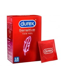 Prezervatyvai Durex Feel Thin 18 vnt. dėžutė