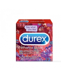 Prezervatyvai Durex Elite 3 vnt. dėžutė