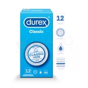 Durex Classic 12 vnt. dėžutė